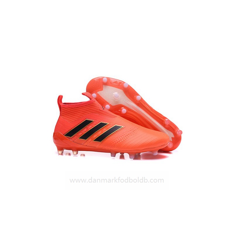 Adidas Ace 17+ Purecontrol FG Fodboldstøvler Herre – Orange Sort